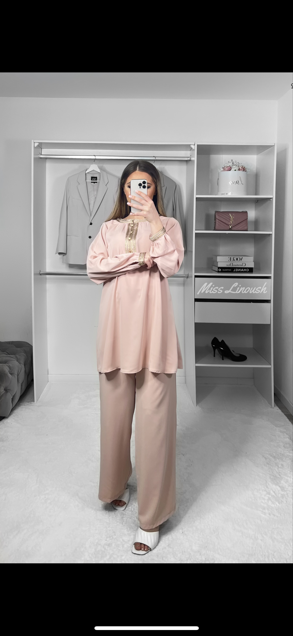 Ensemble Maja rose bonbon